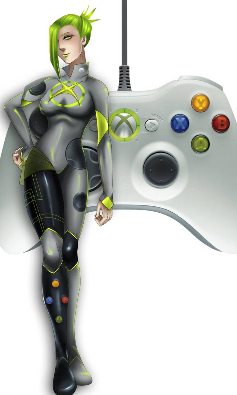 Xbox 360 Girl wallpaper