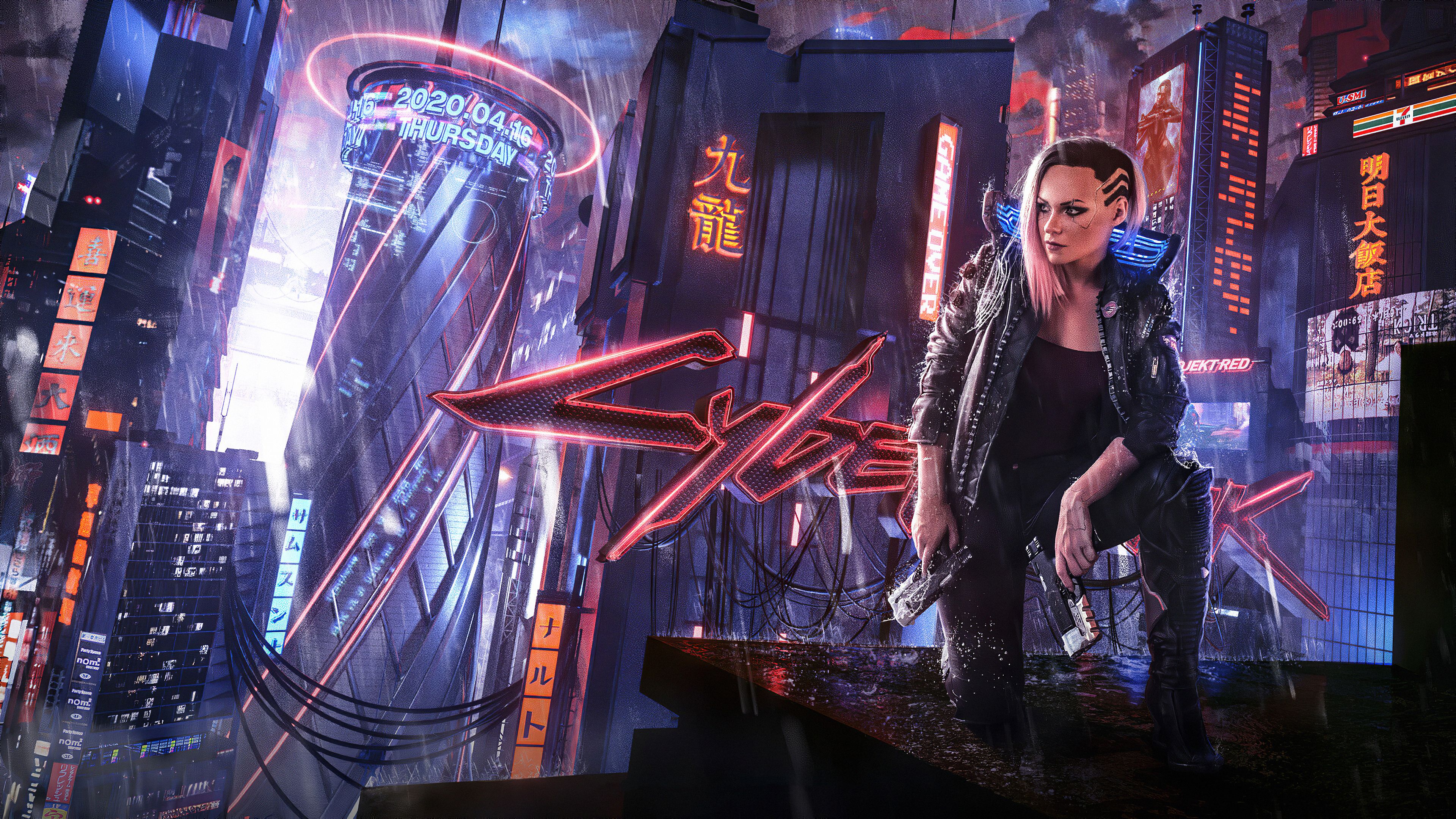 Cyberpunk 2077 Girl 4k 1280x1024 Resolution HD 4k Wallpaper, Image, Background, Photo and Picture