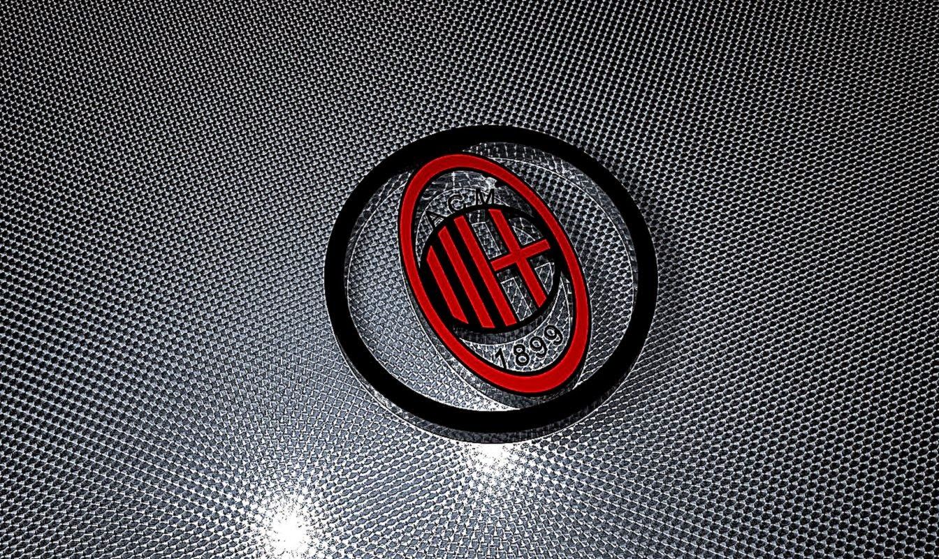 3D Logo A C Milan Design Wallpaper HD. Wallpaper Background Gallery
