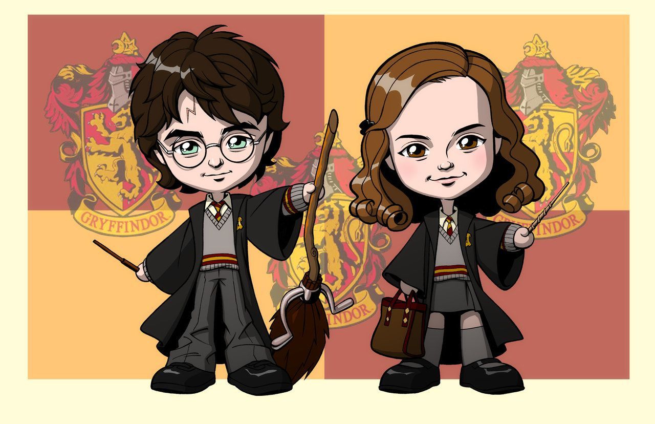 Harry Potter Cartoon Drawing Wallpapers - Wallpaper Cave