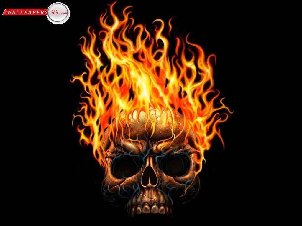 scary skulls image. Skulls Scary Halloween Email Prank Videos Play The Mary Pop Up. Fire art, Skull, Skull wallpaper
