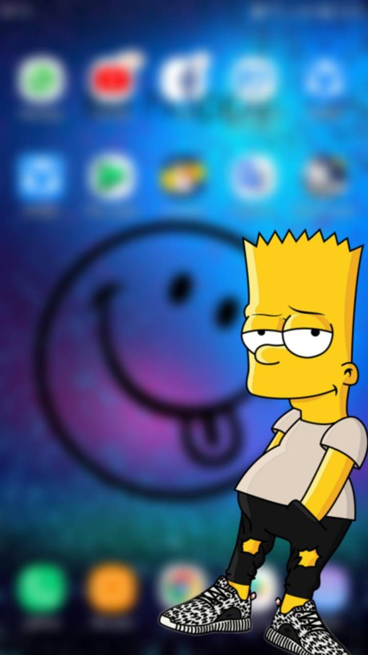 Download Simpson Bart Wallpaper by Adopted_Bart now. Browse millions of pop. Simpson wallpaper iphone, Bart simpson tumblr, Bart simpson art