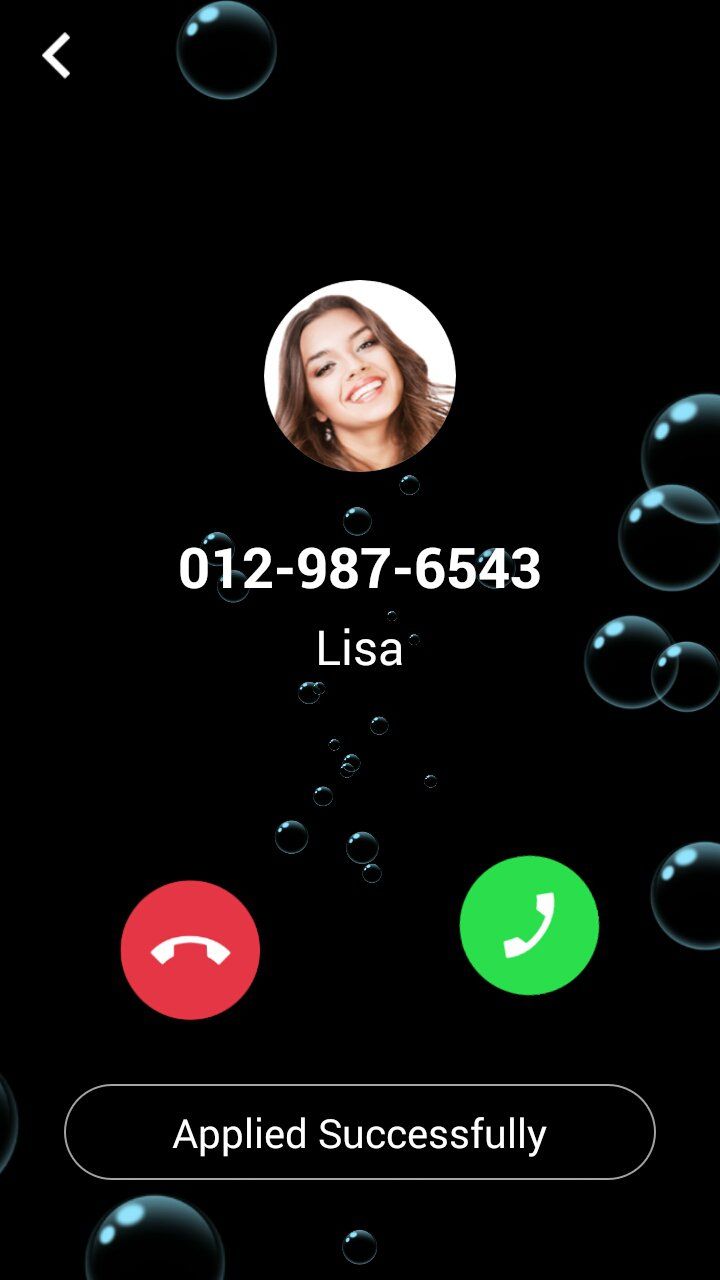 iphone incoming call screen high resoulution