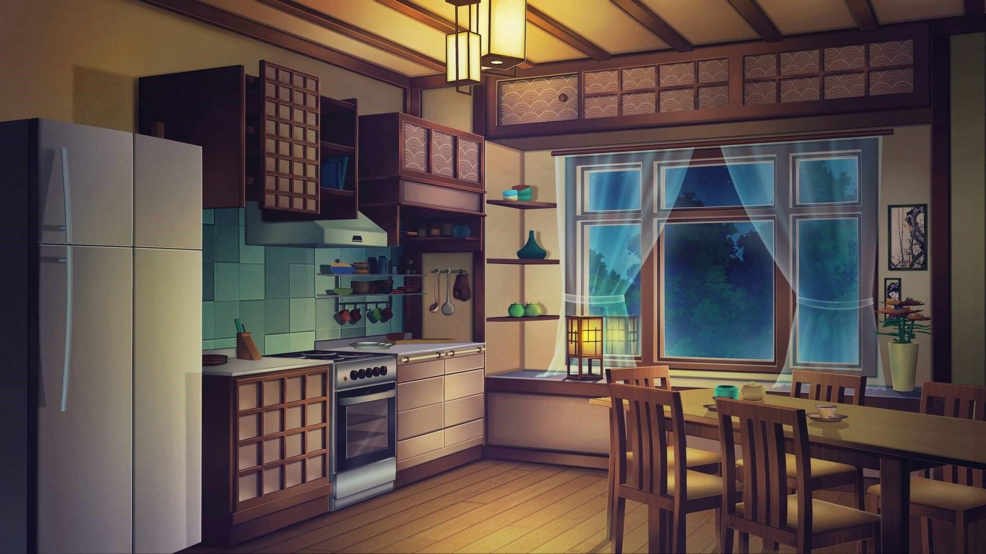 Kitchen Anime Wallpapers - Wallpaper Cave