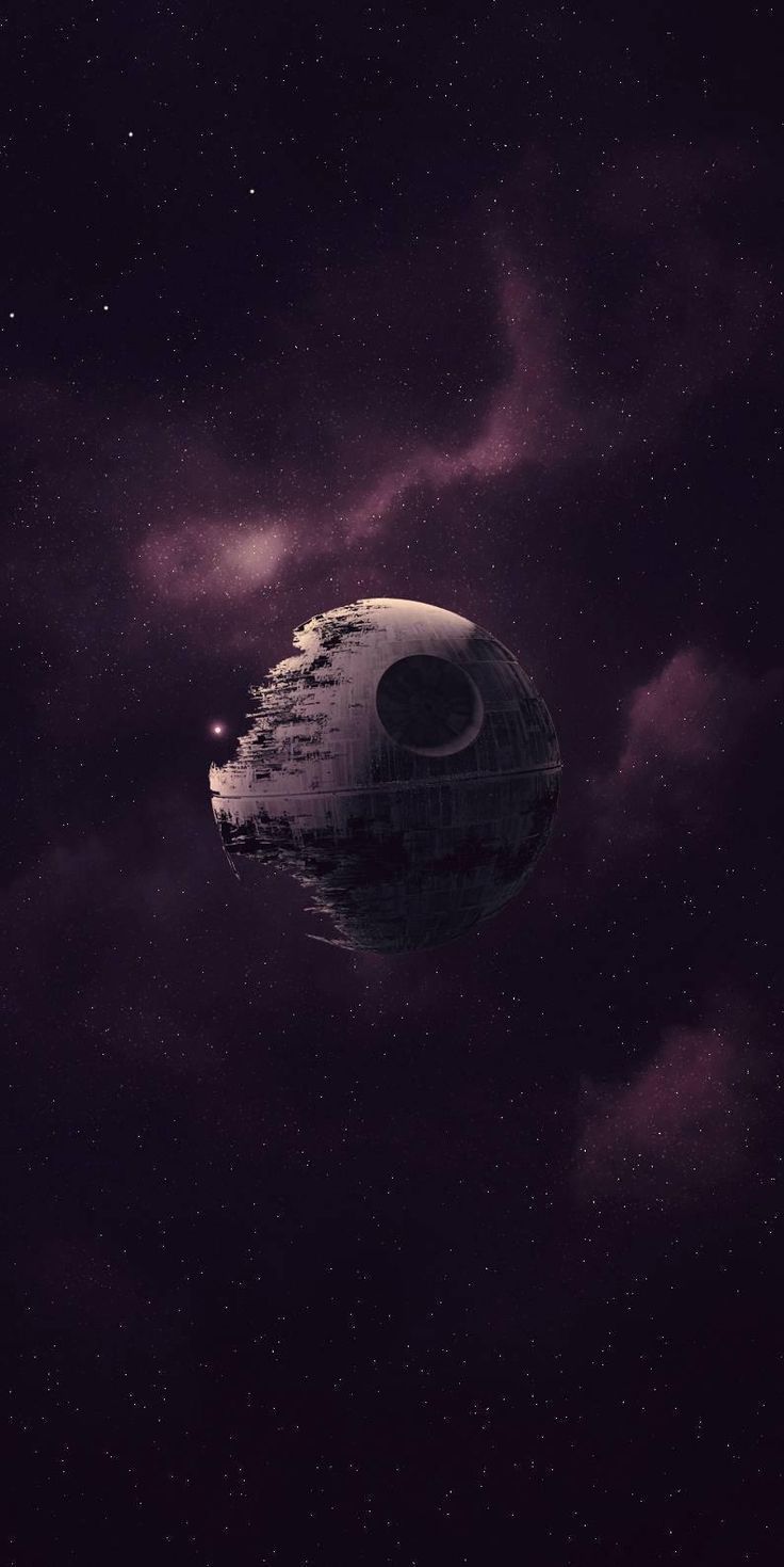 iPhoneWallpaper4K # #Lonely #Death #Star Lonely Death Star iPhone XS wallpaperFind g. Star wars wallpaper iphone, Death star wallpaper, iPhone wallpaper stars