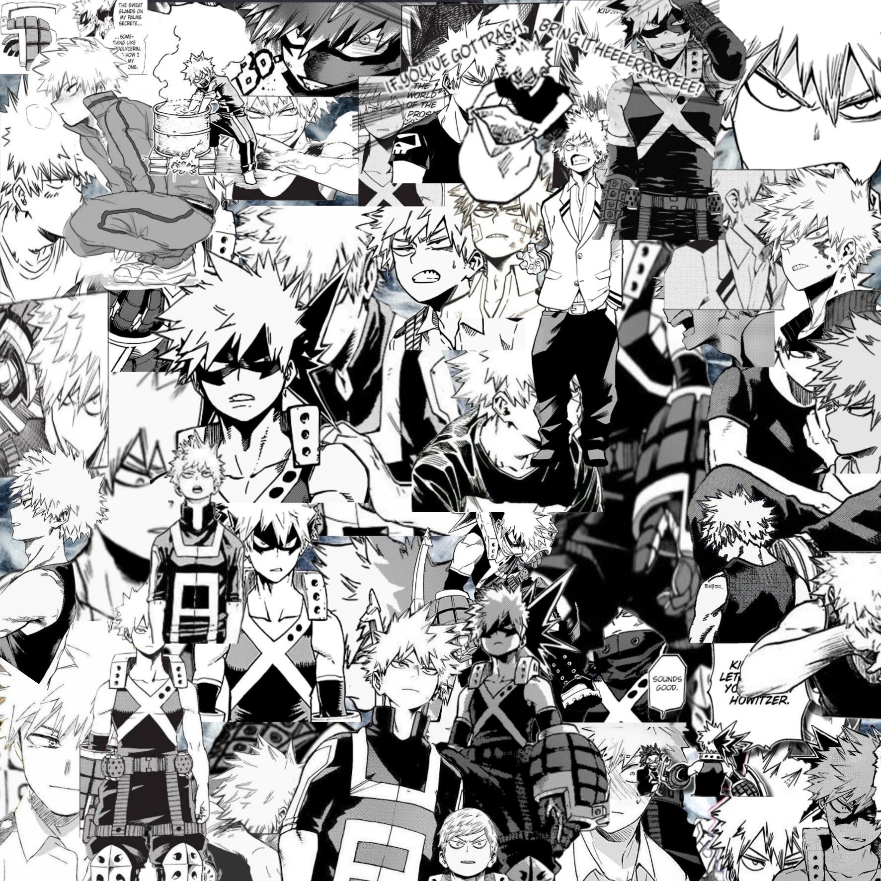 Manga Collage Wallpapers - Wallpaper Cave