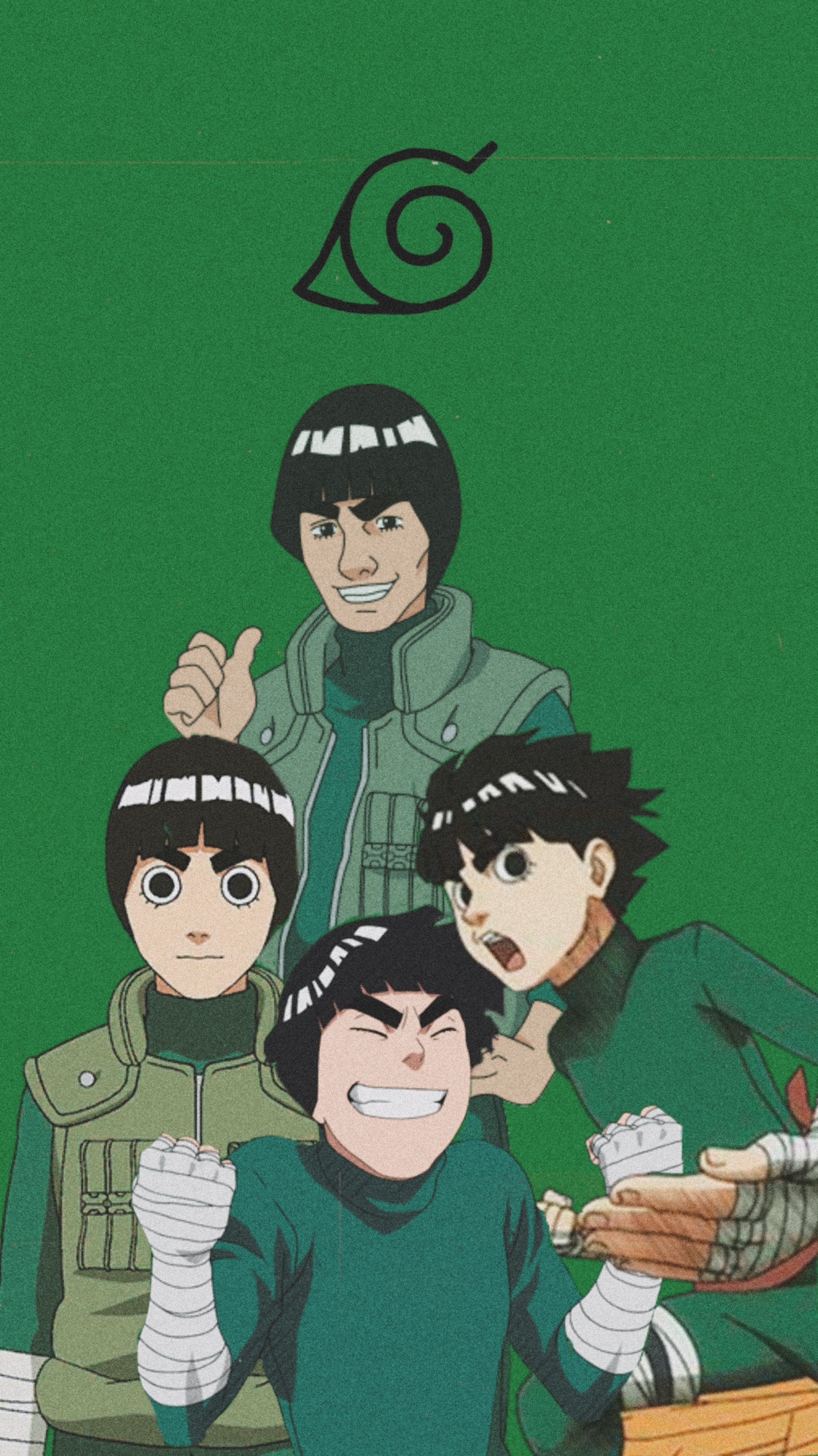 Rock Lee Aesthetic Wallpapers Wallpaper Cave