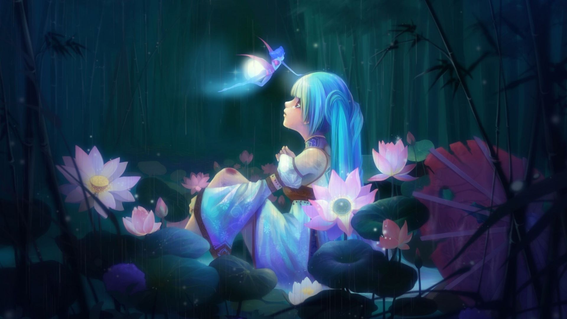 Free download Fantasy art fairy trees forest magic flowers girl [1920x1200] for your Desktop, Mobile & Tablet. Explore Anime Fantasy Wallpaper. Cool Anime Wallpaper, Awesome Anime Wallpaper, Amazing Anime Wallpaper