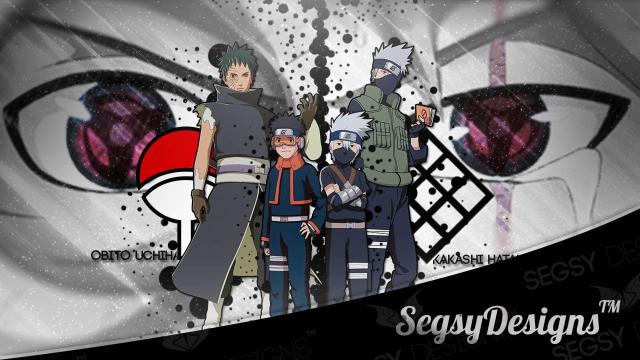 Kakashi And Obito Background HD Wallpaper