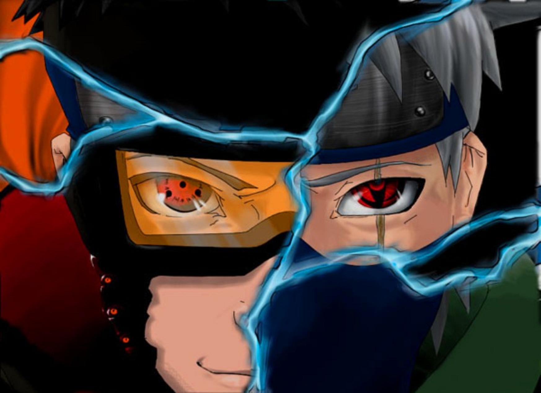 Kakashi and Obito Wallpaper
