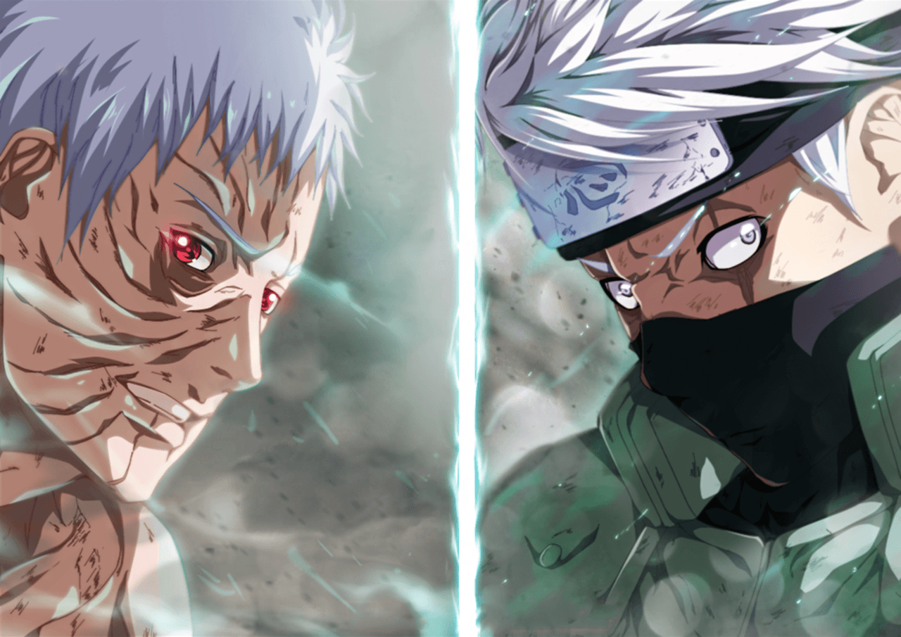 Kakashi and Obito Wallpaper