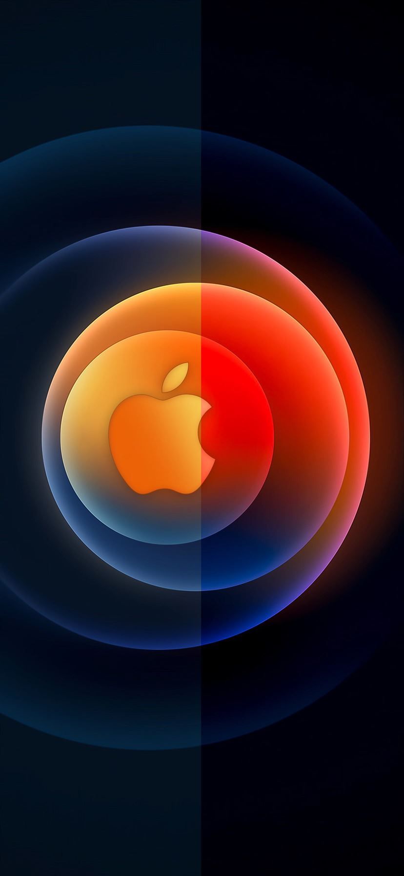 Apple Event 13 Oct DUO Logo by AR7 iPhone 11 Wallpaper Free Download