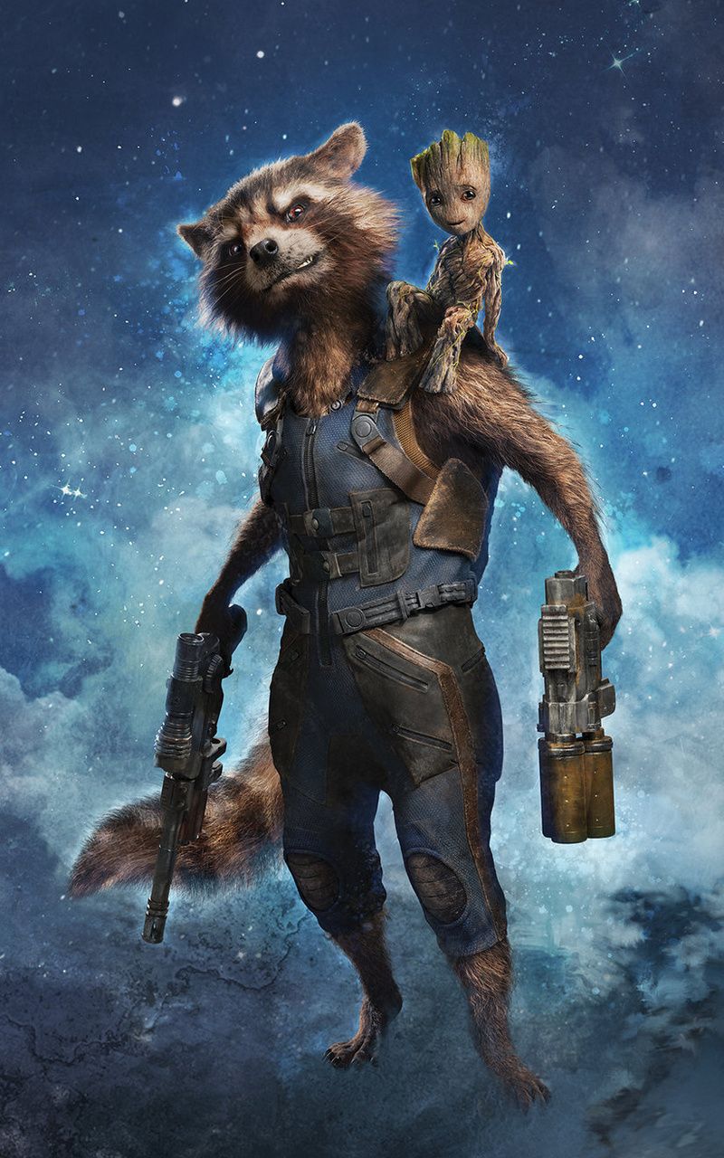 Rocket Raccoon And Baby Groot Summer Of Heroes Nexus Samsung Galaxy Tab Note Android Tablets HD 4k Wallpaper, Image, Background, Photo and Picture