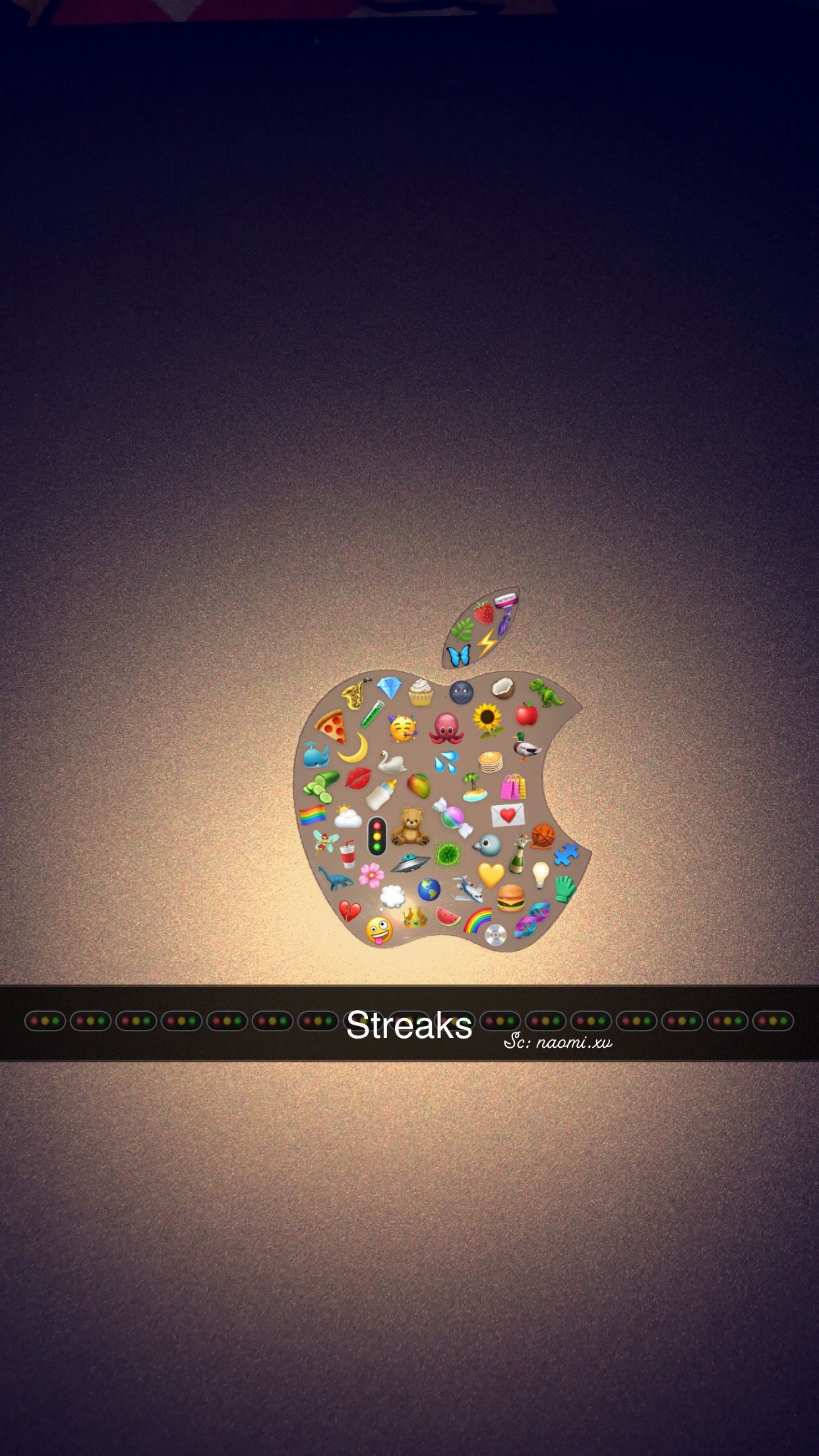 streaks #emoji #apple #iphone. Aesthetic wallpaper, Apple emojis, Image