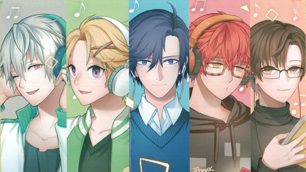 mystic messenger characters photos