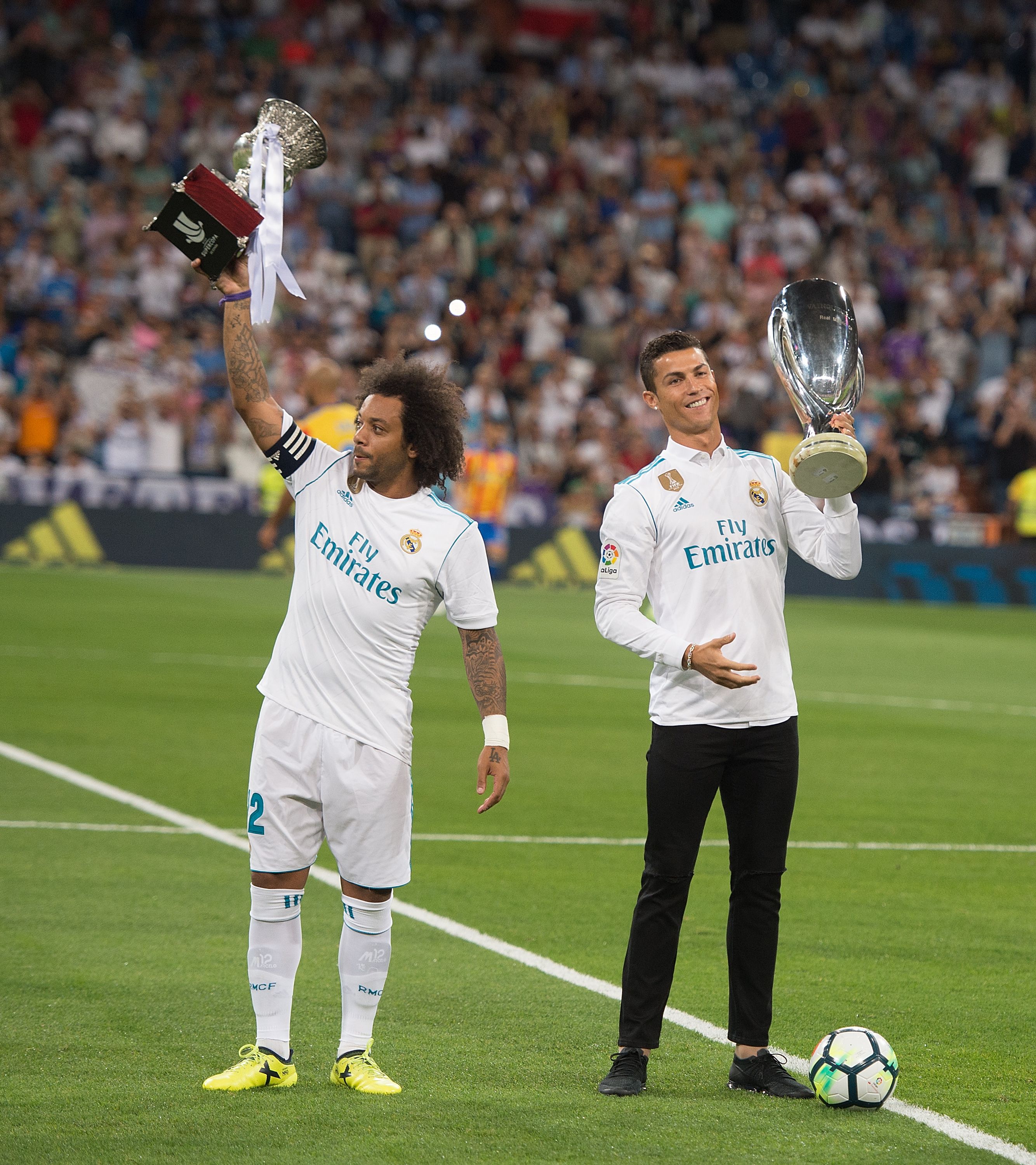 Cristiano Ronaldo Et Marcelo