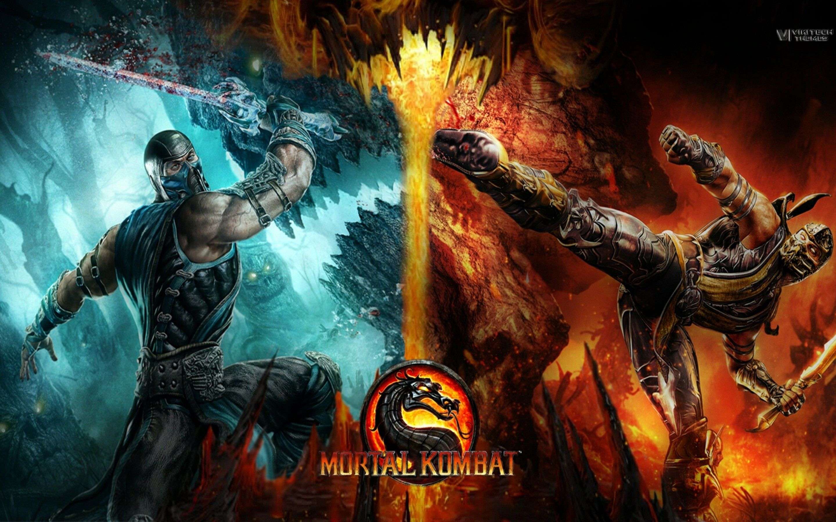 Mortal Kombat Dual Monitor Wallpaper