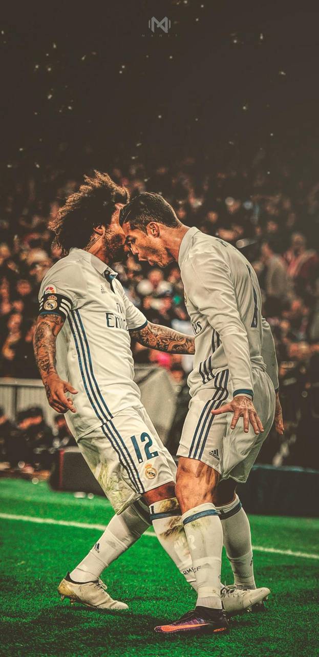 Wallpaper Ronaldo And Marcelo