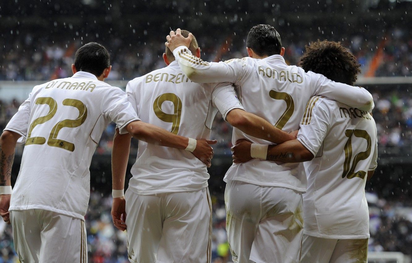 Wallpaper Ronaldo, Mary, Marcelo, Benzema, Real Madrid image for desktop, section спорт
