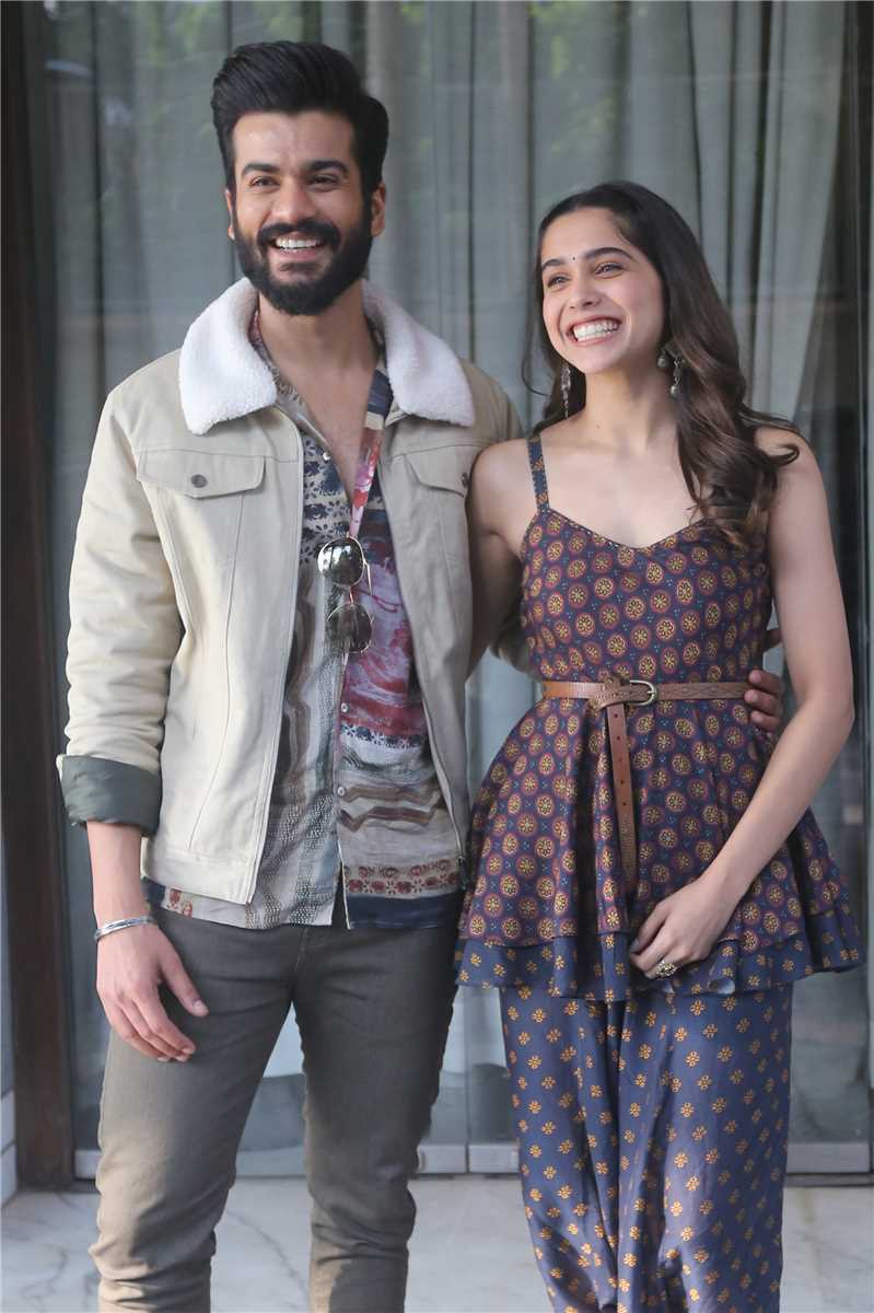 Sunny Kaushal Sharvari At The Promotions Of The Forgotten Army At Jw Marriott Juhu 59063