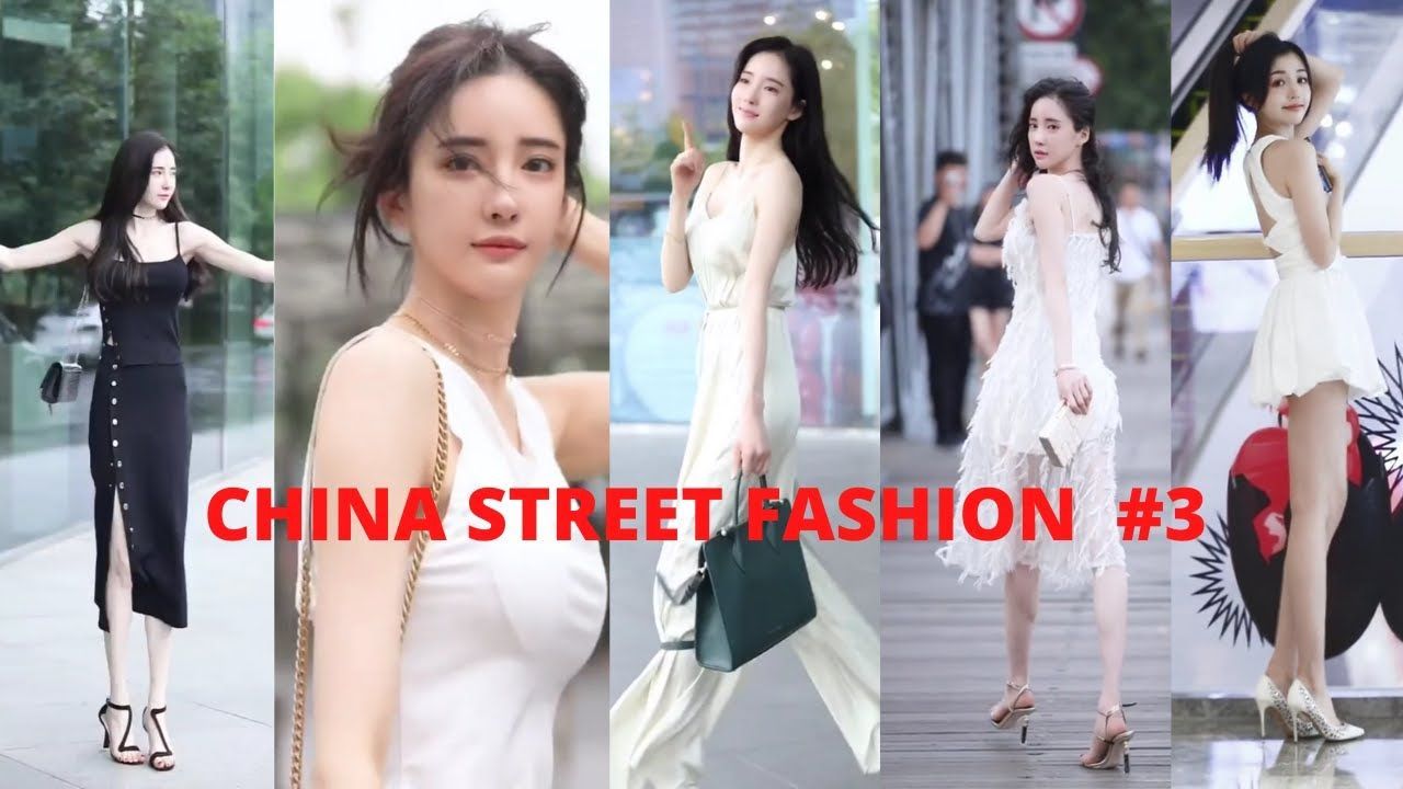 China Street Fashion. Douyin China Tiktok 2020. China Street Beauti. China street fashion, Girl street fashion, Street style