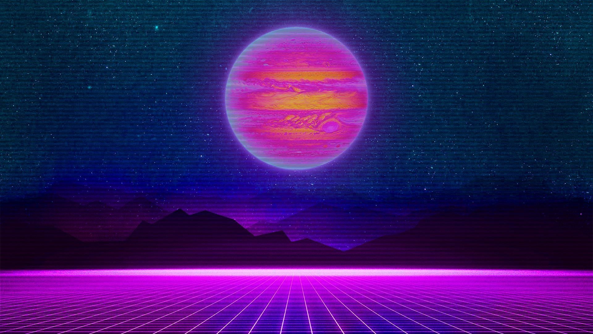 Synth Wave Wallpaper