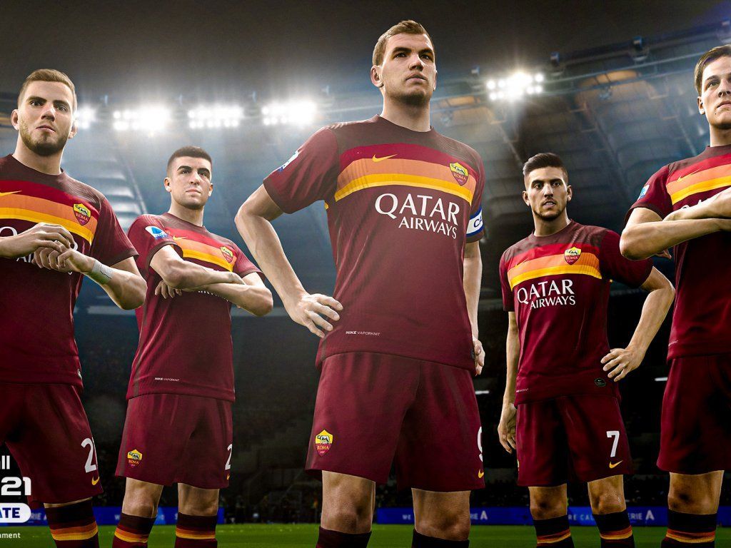eFootball PES 2021: AS Roma are one of the official teams of the game, as announced