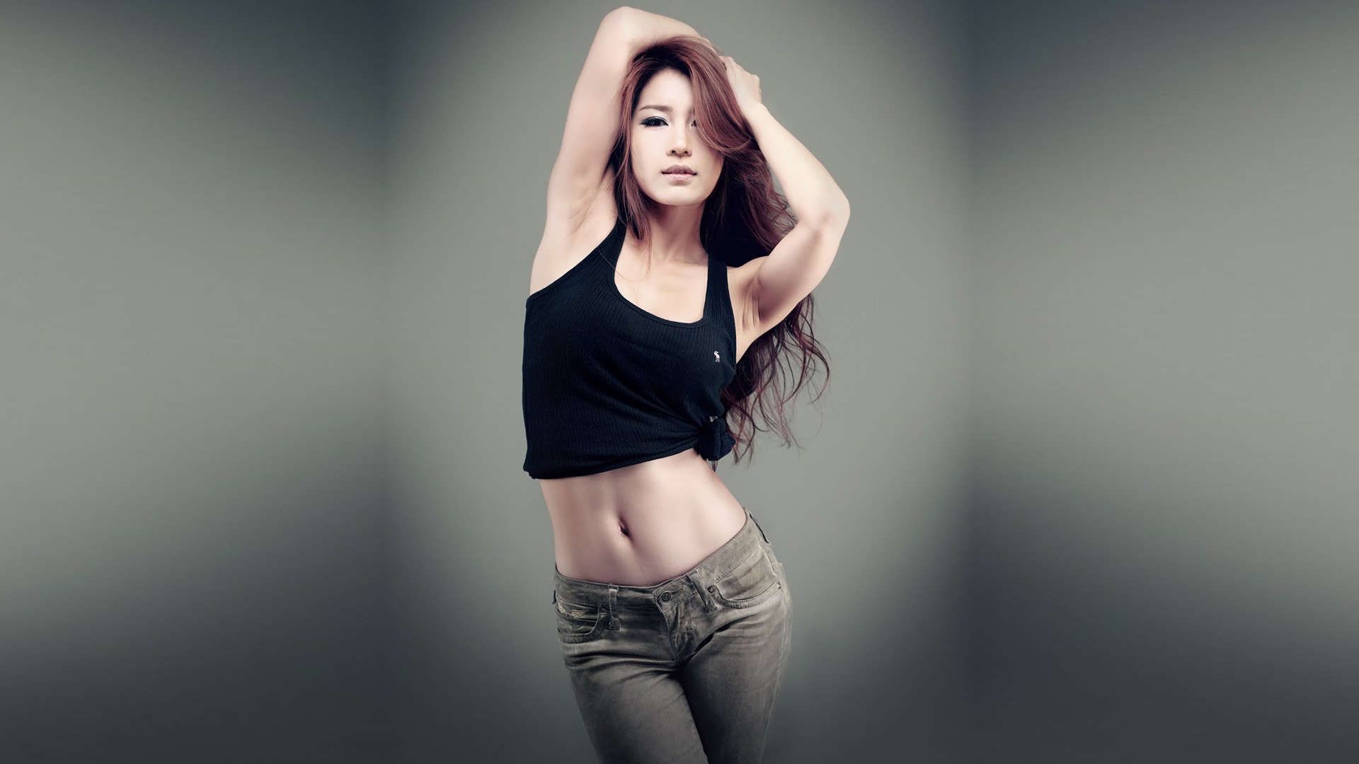 Beautiful Korean Girls HD Wallpaper 1080p. Crop top fashion, Crop tops women, Fashion