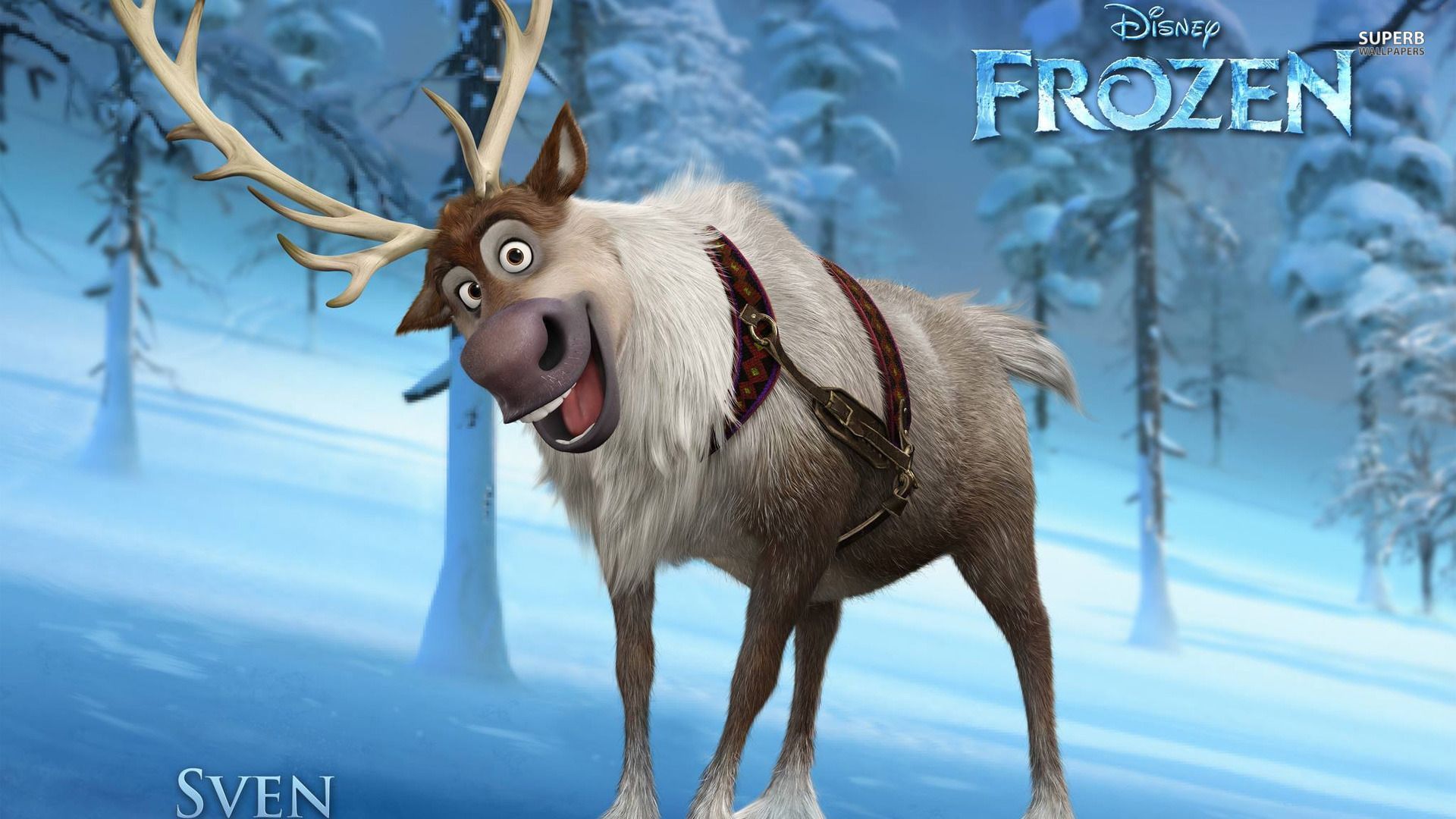 Sven wallpaper. Frozen characters, Sven frozen, Frozen movie