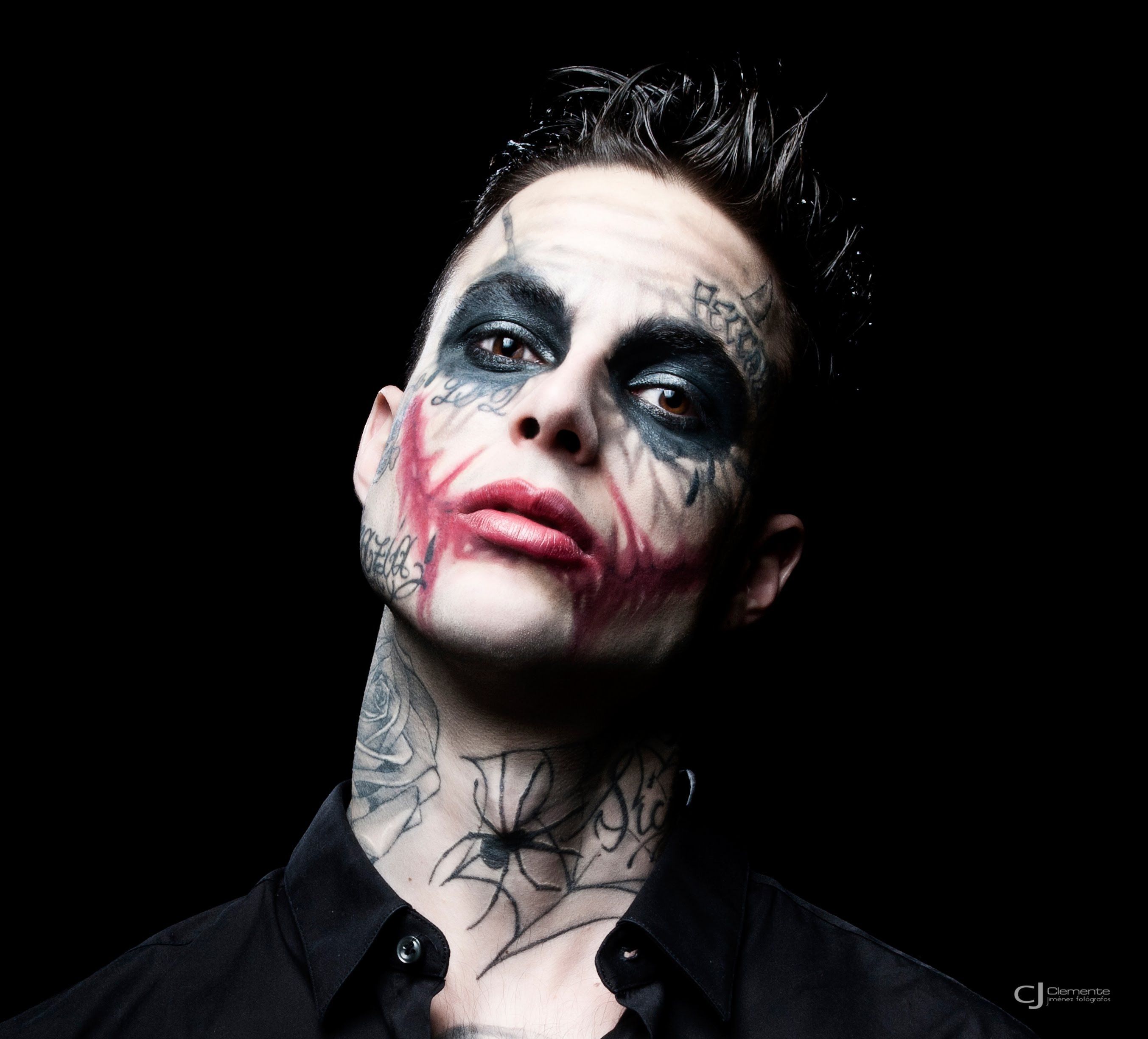 Joker Boy is born by Rodrigo Galvez. Joker, Boys, Halloween face makeup