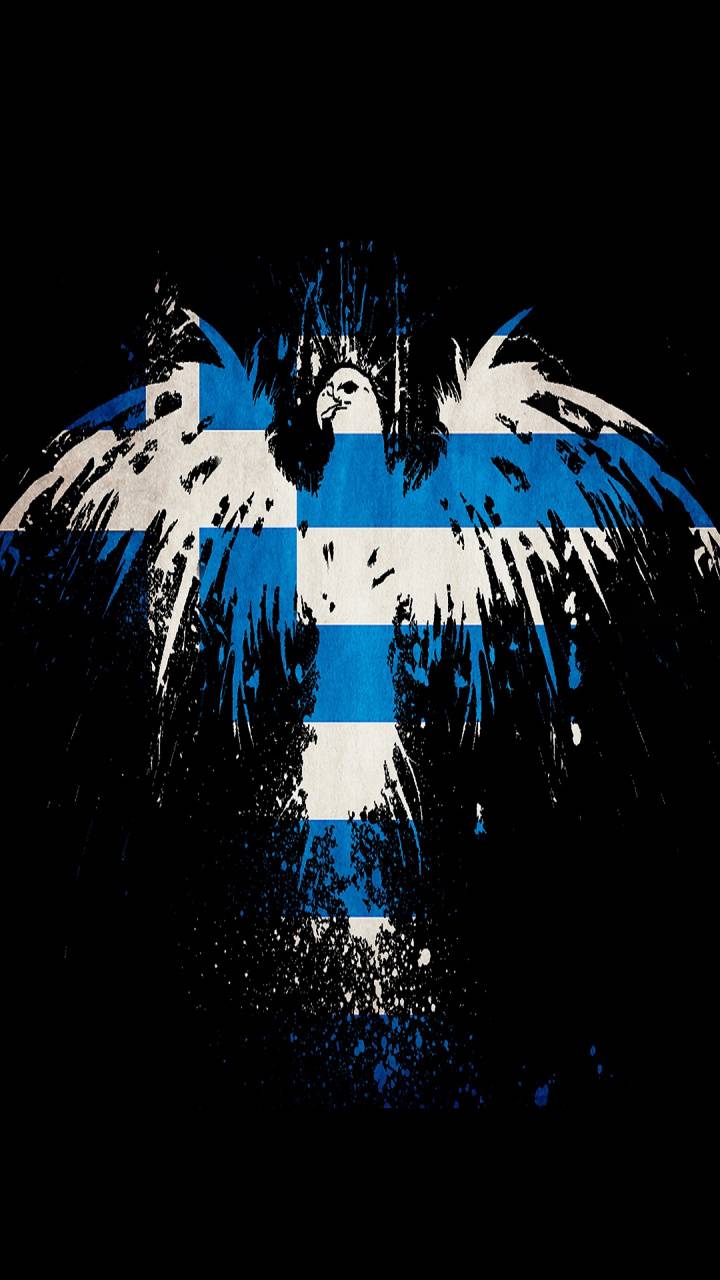 greek flag wallpaper