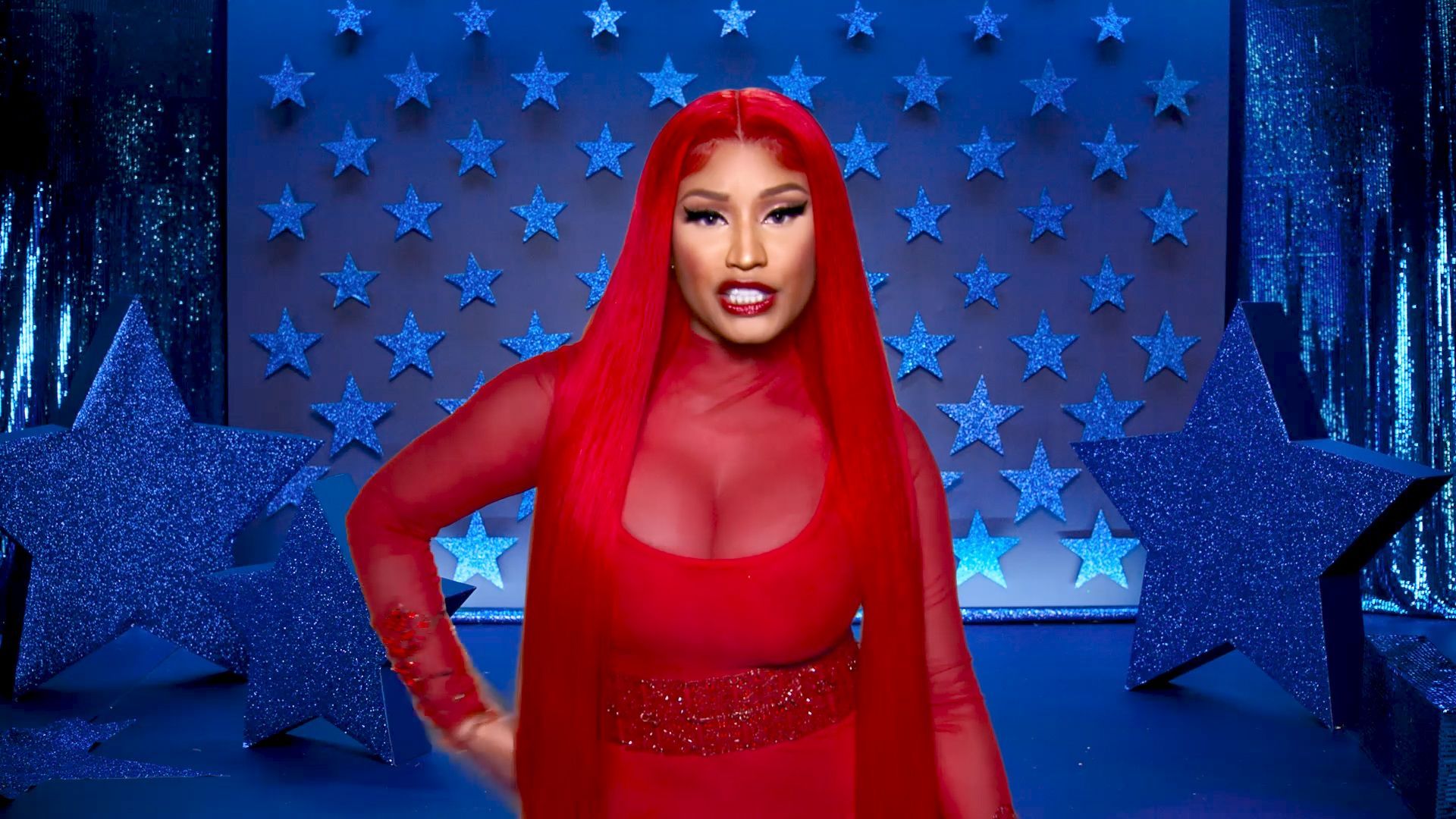 Nicki Minaj Hits the Mainstage of RuPaul's Drag Race's Drag Race (Video Clip)