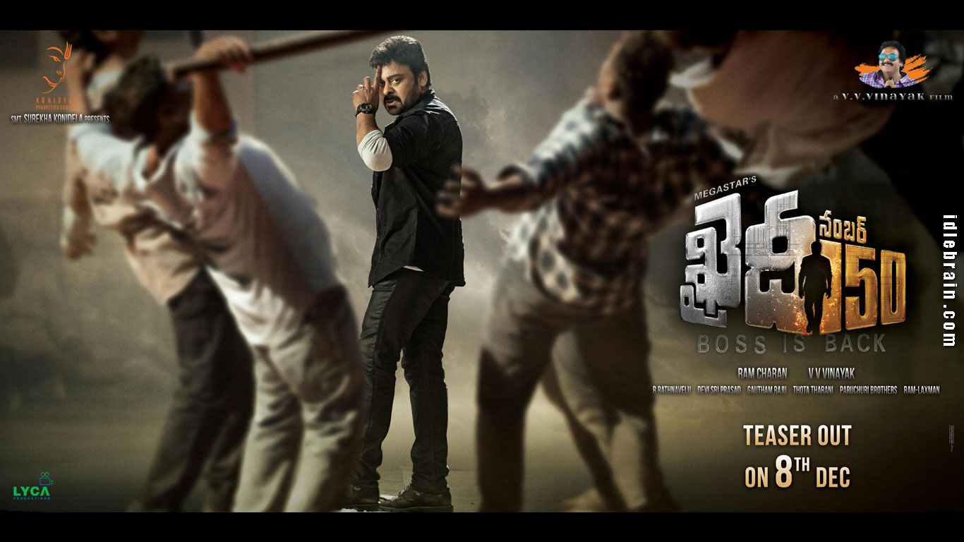 Khaidi No:150 wallpaper cinema posters