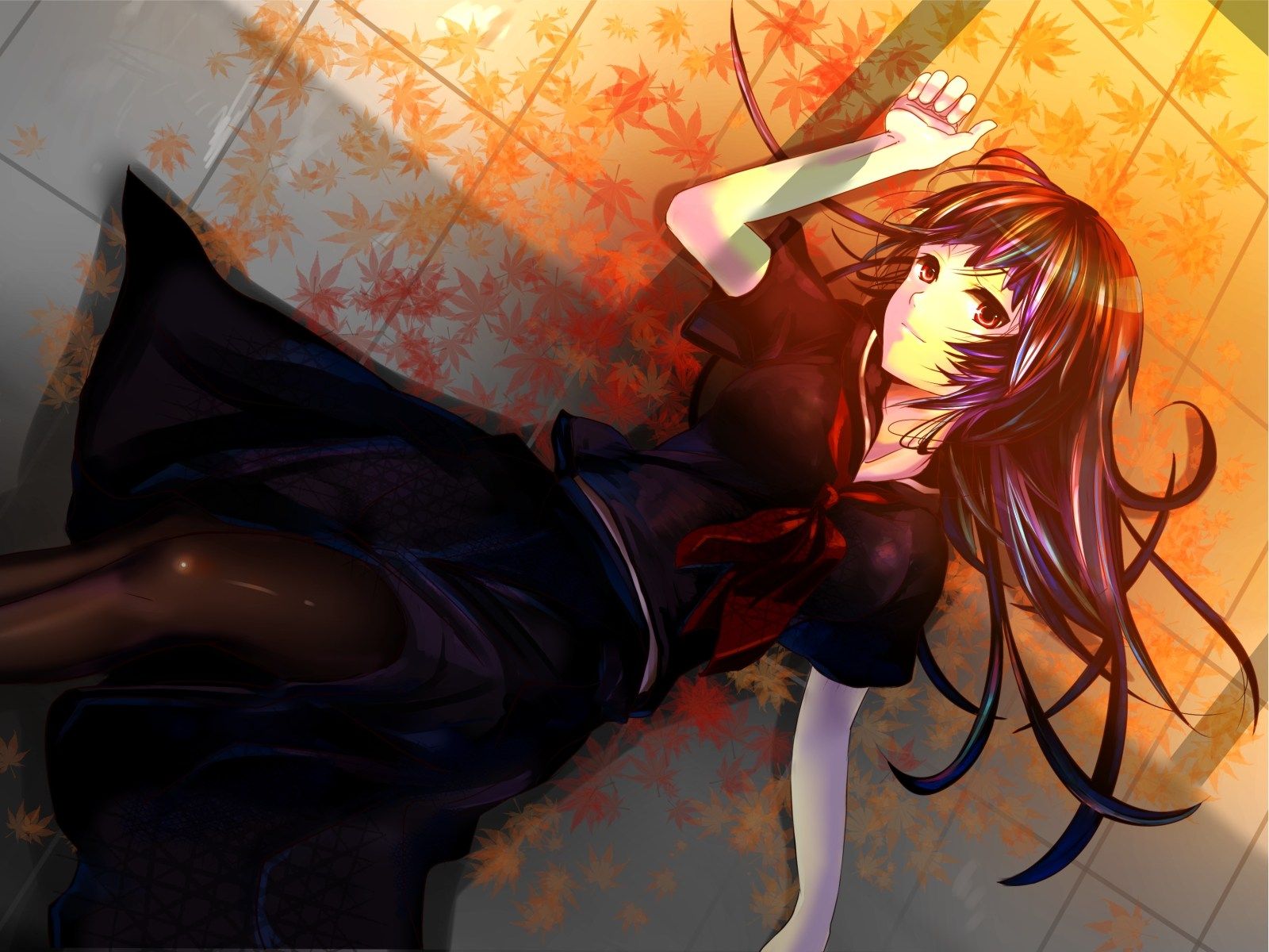 Tasogare Otome X Amnesia Yuuko Kanoe Wallpaper:1600x1200