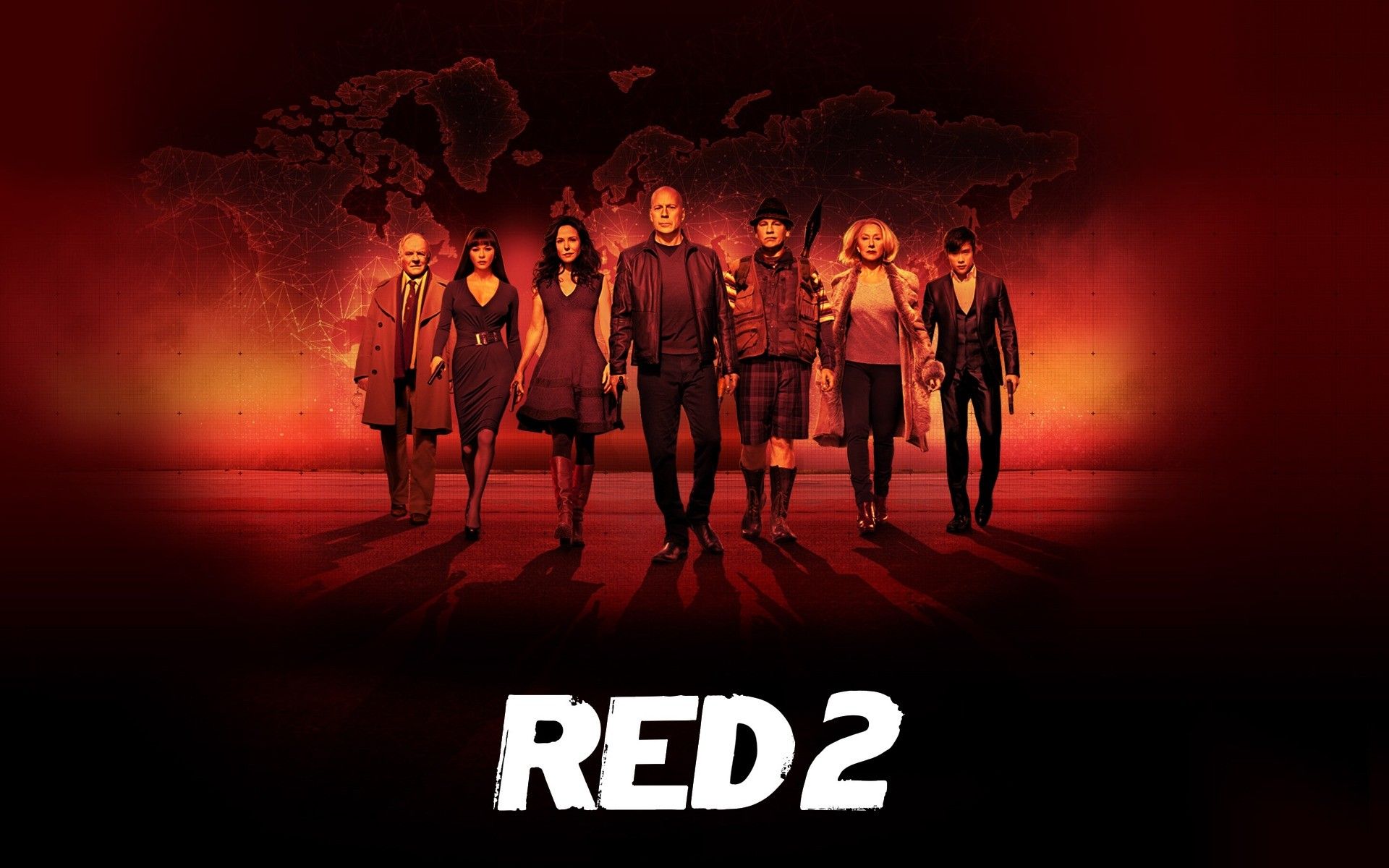 Movies Man Woman Group Adult Music Red 2 Movie Red 2 Soundtrack Cover Art