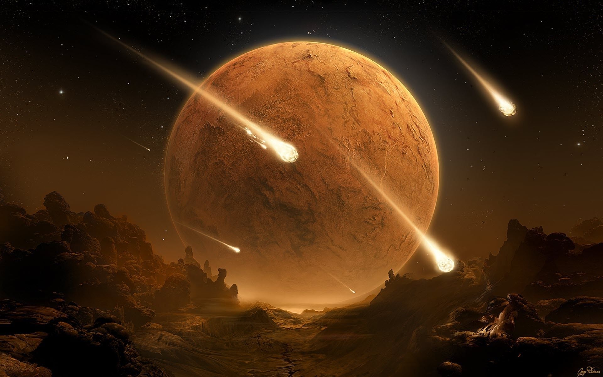 Falling star wish spells. Meteor shower, Amazing art, Star wallpaper