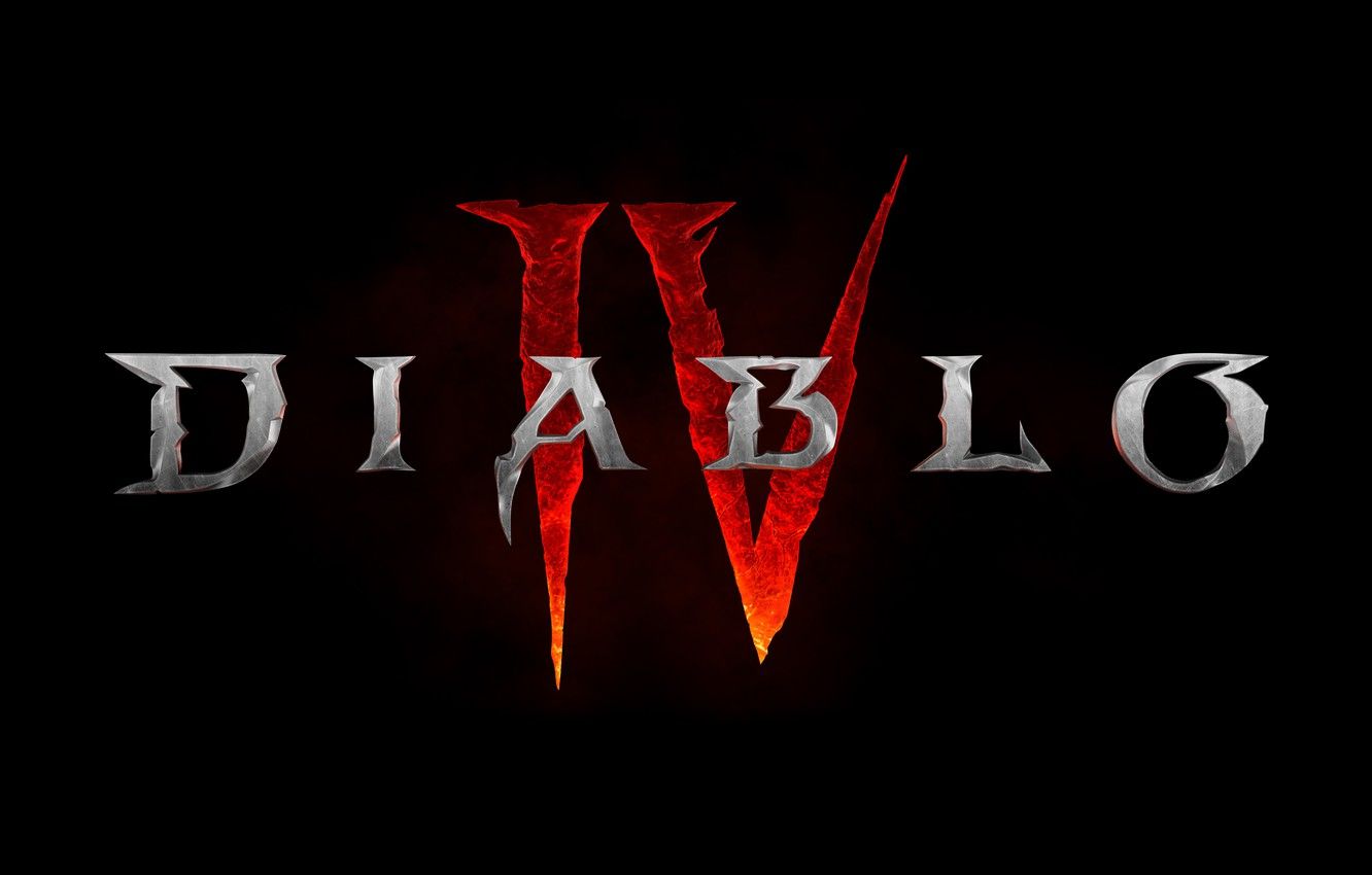 Wallpaper Logo, Logo, Blizzard, Fiction, Diablo, Game, Diablo, Blizzard Entertainment, Game Art, Diablo Diablo IV image for desktop, section игры