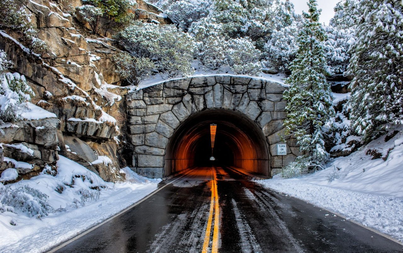 Winter Tunnel wallpaper. Winter Tunnel