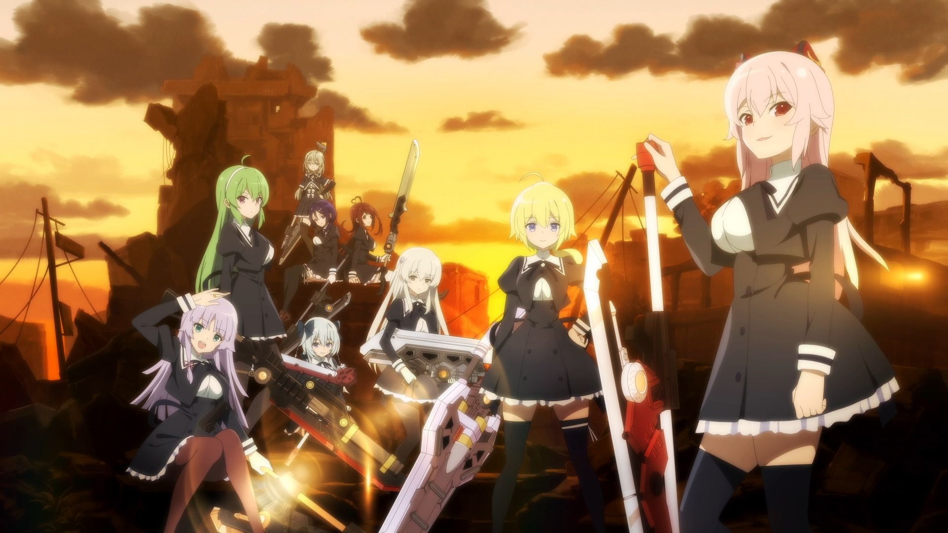 Assault Lily Bouquet Wallpapers Wallpaper Cave