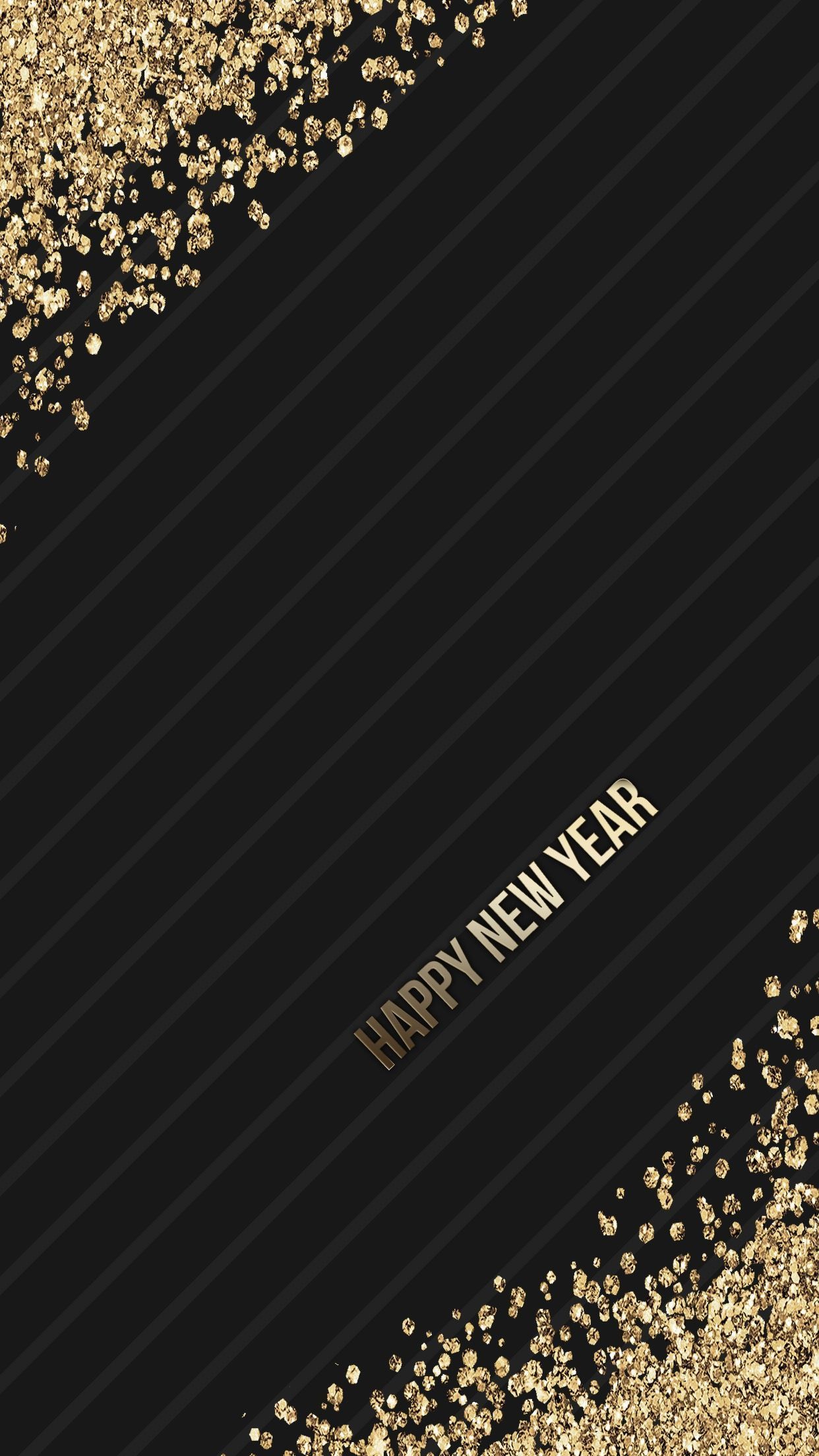 Happy New Year Glitter Wallpaper Free Happy New Year Glitter Background