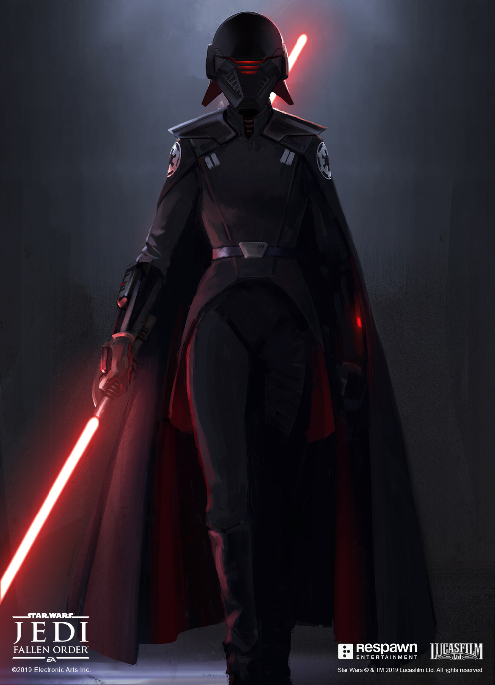 JEDI: Fallen Order Inquisitor Second Sister, Jordan Lamarre Wan. Jedi, Star Wars, Star Wars Jedi