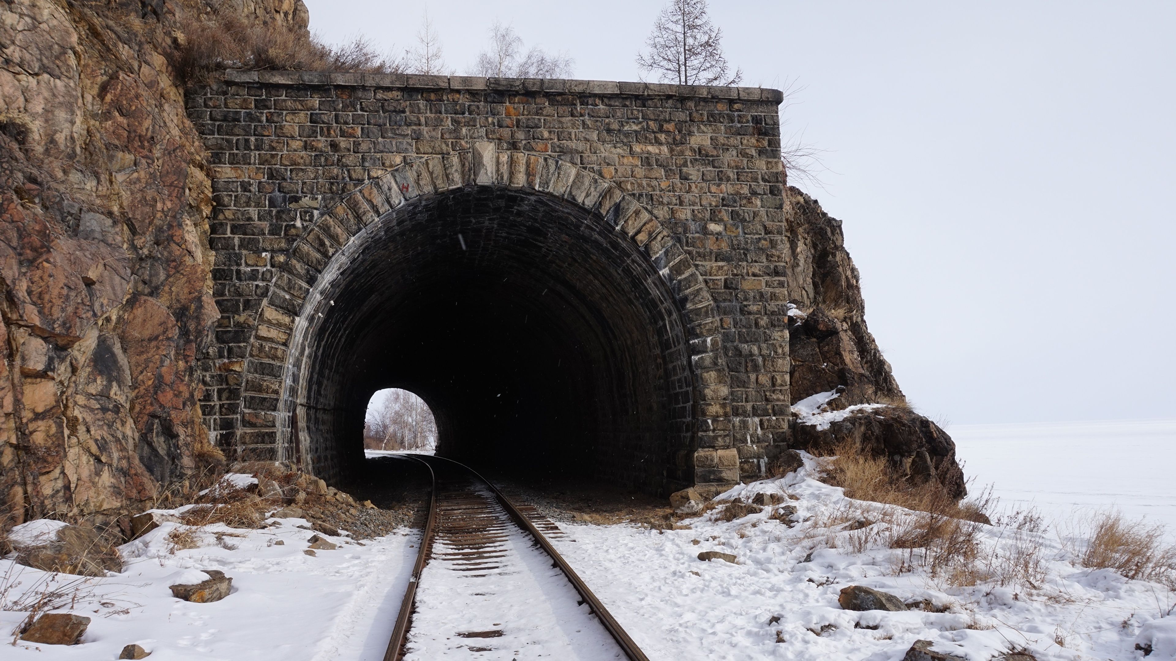 Winter Tunnel Wallpapers Wallpaper Cave