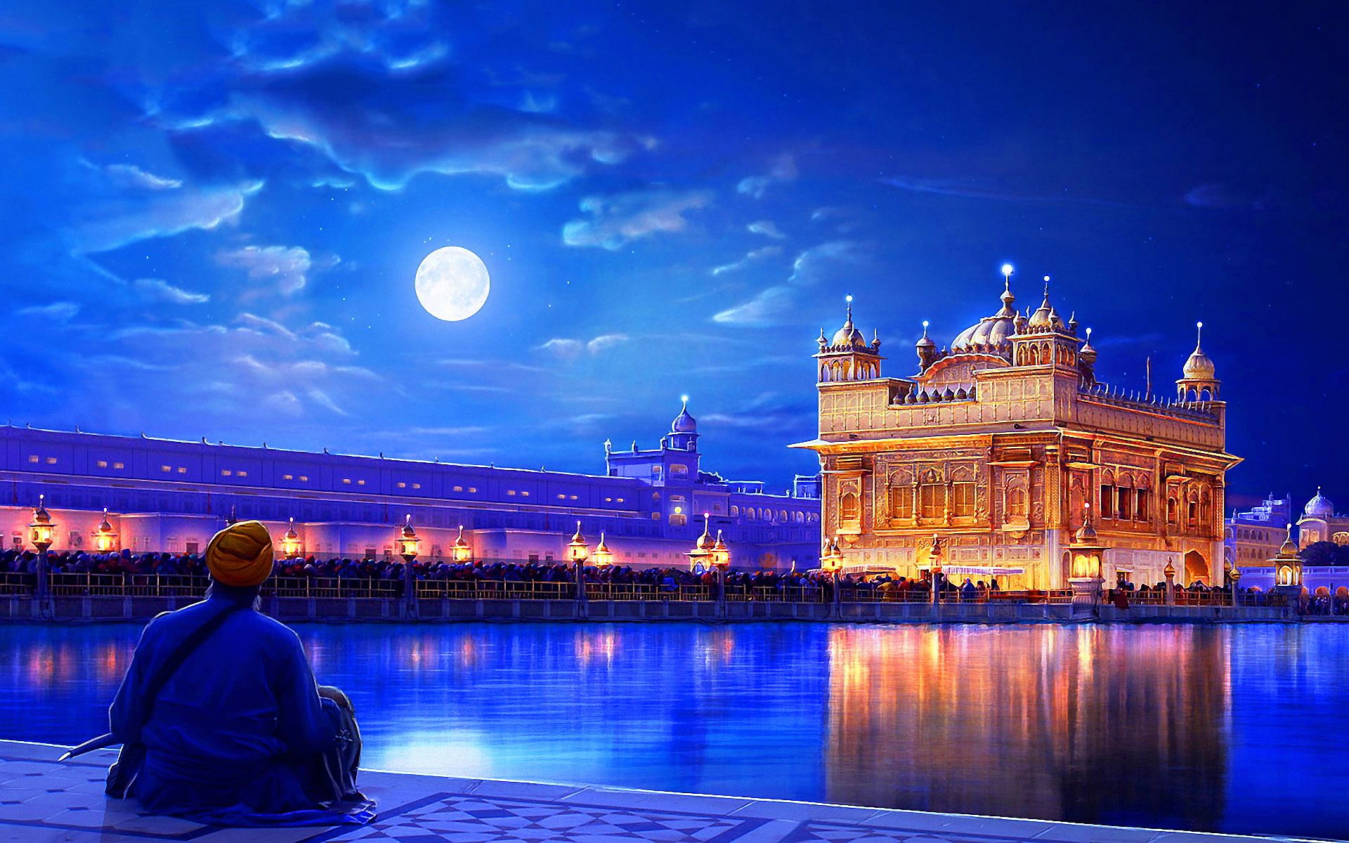 Harmandir Sahib HD Wallpaper