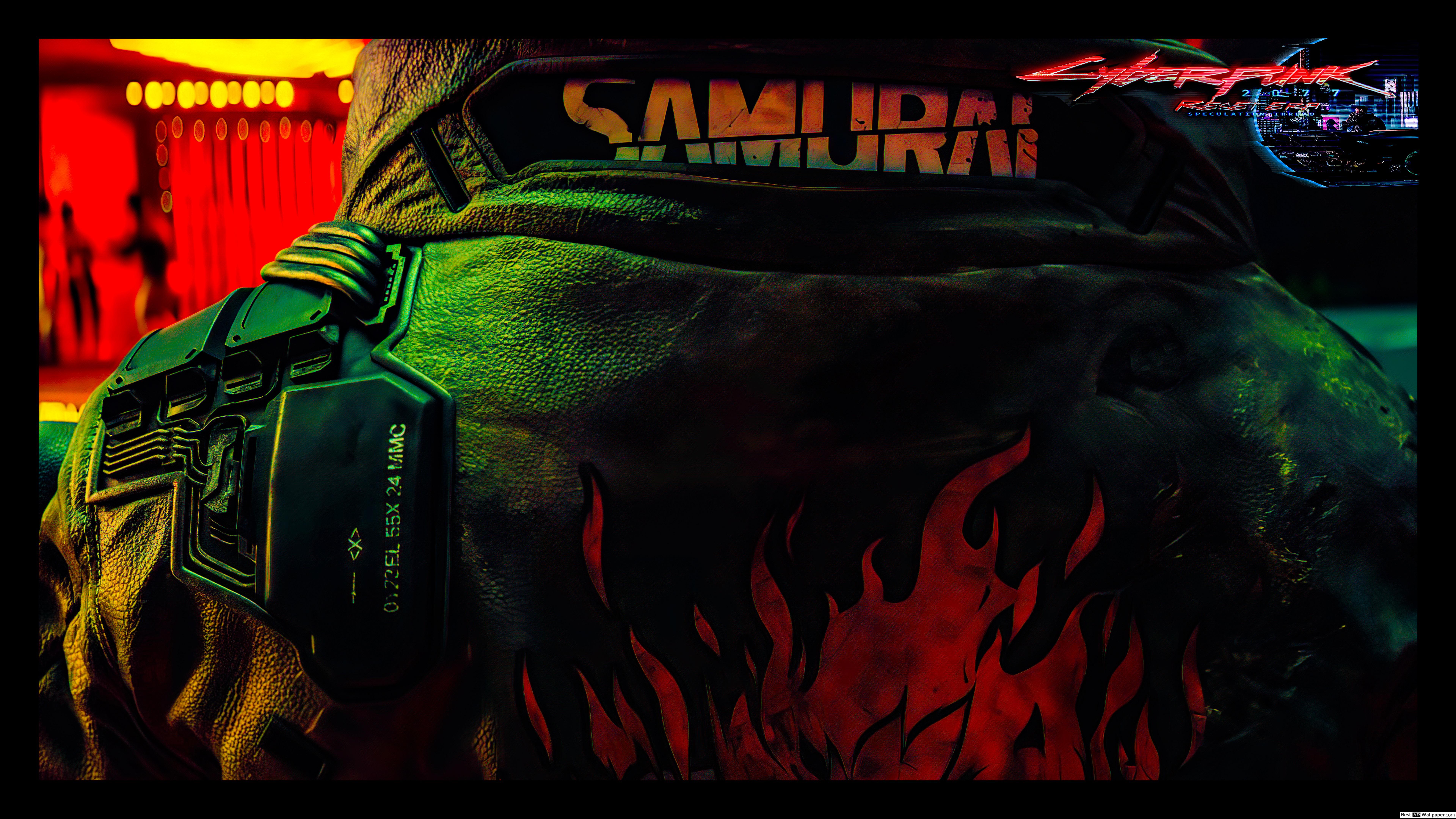 Cyberpunk 2077 Wallpaper Samurai Wallpaper & Background Download