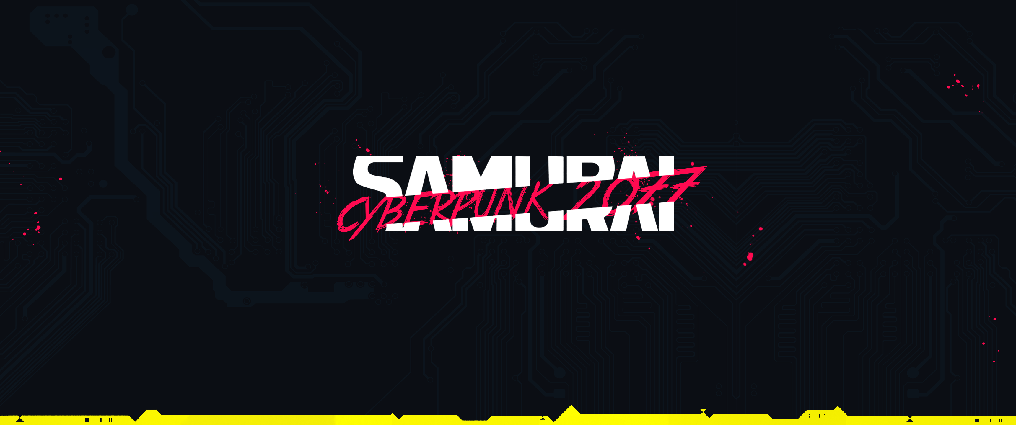 Not perfect I tried to remake the Samurai Cyberpunk 2077 Tour Wallpaper*1440