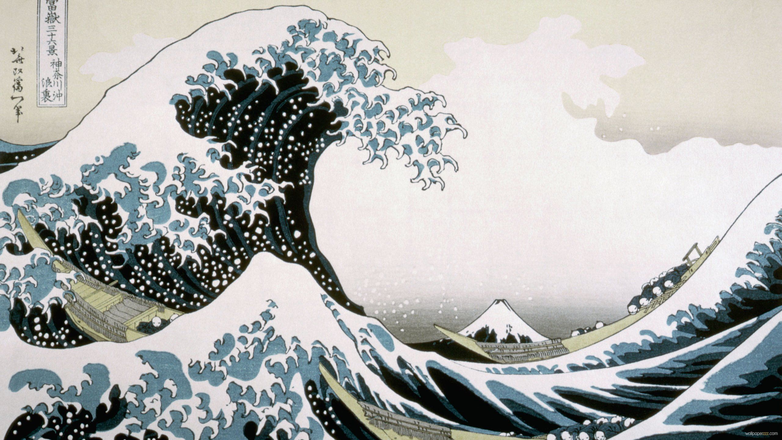 Japanese Wave Wallpaper