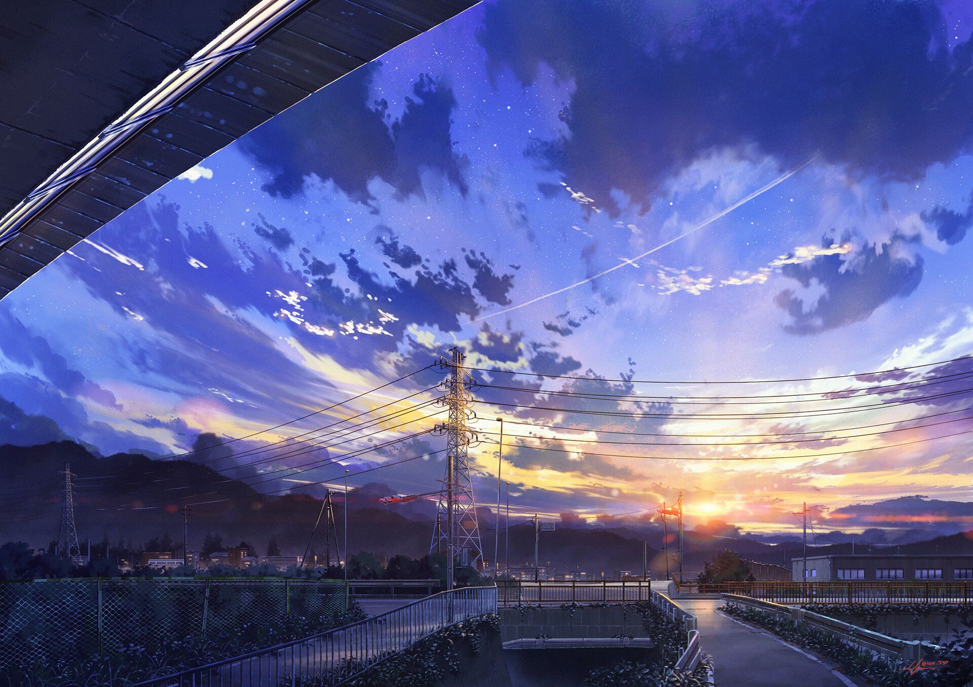 Japan City Digital Art, HD Anime, 4k Wallpaper, Image, Background, Photo and Picture