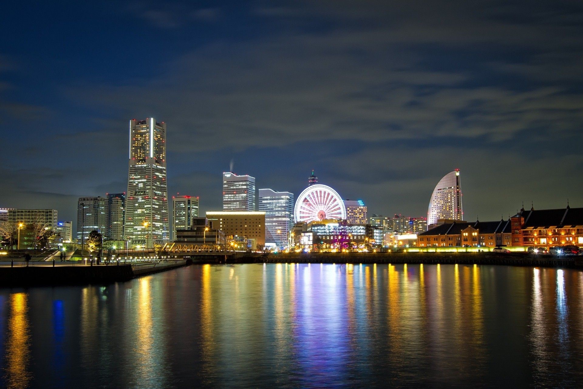Yokohama City Of Japan HD Wallpaper Laptop Wallpaper 4k