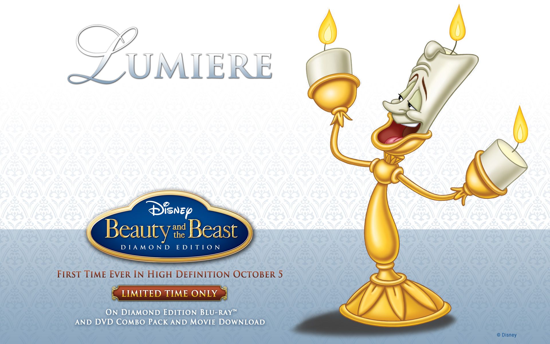 Original Lumiere Beauty And The Beast