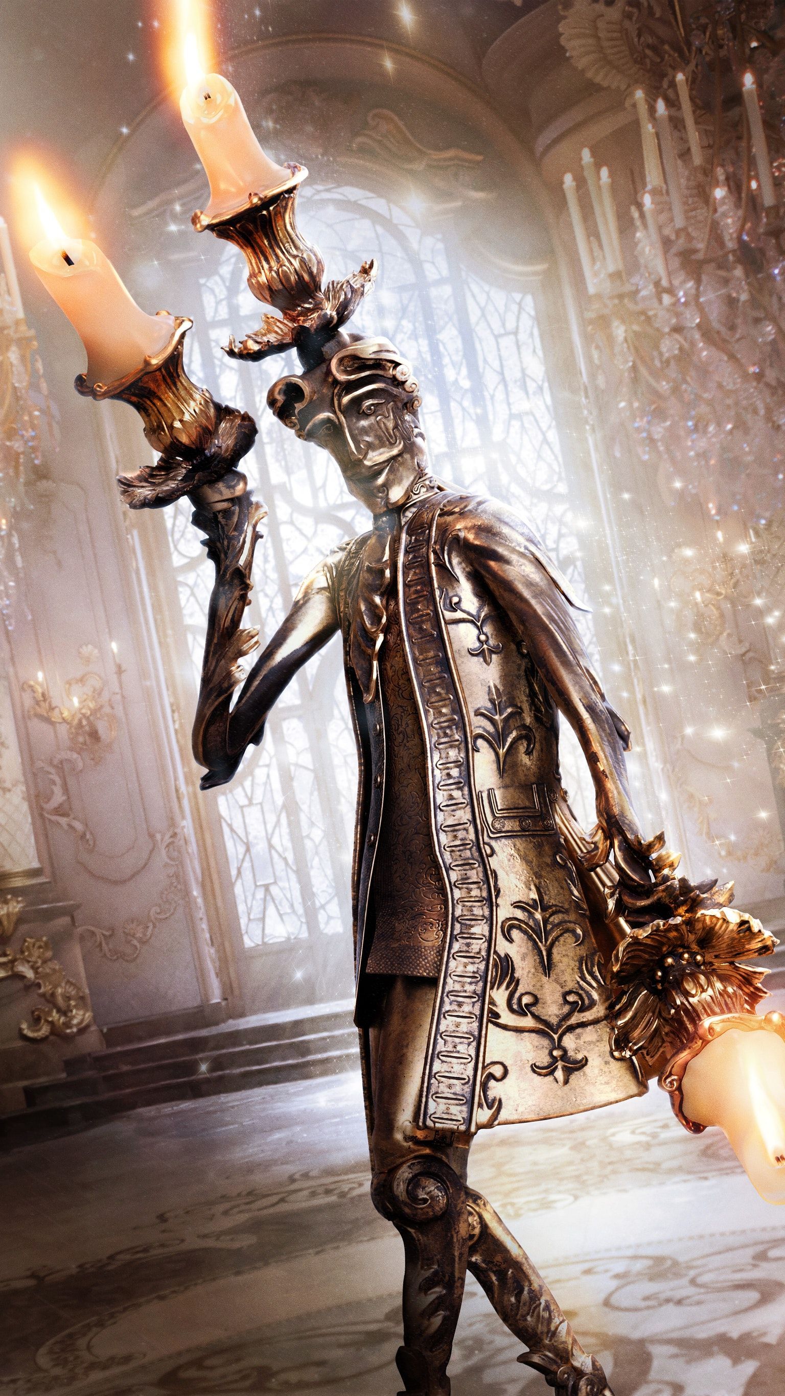 Beauty and the Beast Phone Wallpaper. Moviemania. Beauty and the beast movie, The beast movie, Lumiere beauty and the beast